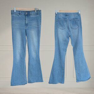 Tractr Bootleg Flare Stretch Jeans